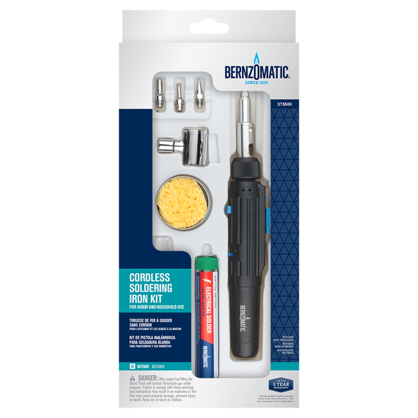 Bernzomatic Micro Torch Solderng Kit 368600